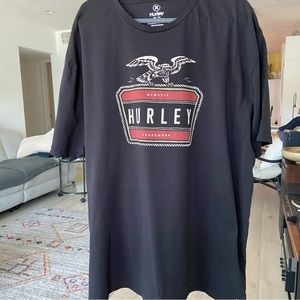 Hurley Men’s Black T-shirt size XXL